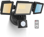 ALUSSO Motion Sensor Outdoor Lights with Remote 40W 4000LM Flood Light 120V by ALUSSO