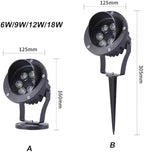 Outdoor Landscape Lights - Waterproof LED Spotlights, 220V Plug-in Tree Uplight for Garden, Villa, Park & Courtyard Lighting, IP65 Outdoor Floodlight - Image 2