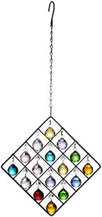 Colorful Crystal Prisms Ball Hanging Pendant Ornament Window Home Decor Suncatcher - Image 5