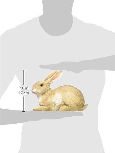 Design Toscano QM200861 Bashful The Bunny Lying Down Rabbit Outdoor Garden - Image 6