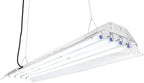 T5 HO Grow Light - 4 Foot 4 Lamps - LSF844-240 Fluorescent Hydroponic Indoor Fixture UL Listed - Bloom Veg Daisy Chain with Bulbs by Unknown