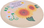 GOWENIC Resin Decorative Stepping Stones, Round with Ground Stakes - Image 2