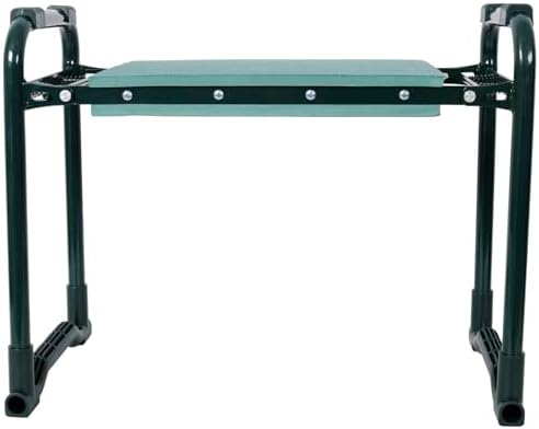 Garden Kneeler and Seat Bench with Tool Pouch and Large Tool Bag - Image 2
