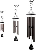 Personalized Listen to The Wind Memorial Wind Chime (21" Black) - Image 6