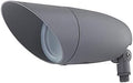 Nuvo 62/1208 One Light 12.2-Inch LED Landscape Floodlight, 12W/120V, 3000K/1240 Lumens, Light Gray by Nuvo