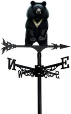 Weather Vane Metal Iron Art Rooster Weathervanes Rooftop Villa Wind Direction Indicator Vintage Fits Peacock Weather Vanes for Sheds Yard Pavilion (red-Crowned Crane C) Bear a by Unknown