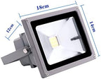 20W RGB LED Landscape Spot-Light,16 Color Changing&4 Mode Flash,Dimmable,5 Ft Cable Plug in,IP66 Waterproof Outdoor Wall Washer Security Flood Light,Garden,Halloween Decor - Image 6