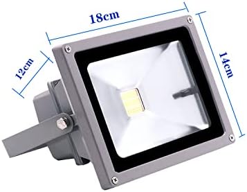 20W RGB LED Landscape Spot-Light,16 Color Changing&4 Mode Flash,Dimmable,5 Ft Cable Plug in,IP66 Waterproof Outdoor Wall Washer Security Flood Light,Garden,Halloween Decor - Image 6