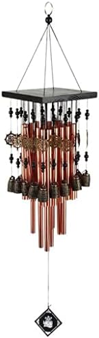 Outdoor Indoor Metal Tube Wind Chime with Copper Bell Large Windchimes for Patio Garden Terrace(D) by Unknown