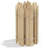 Greenes Fence Cedar Wood Garden Picket Fence 16" H x 8' L (2-Pack, 16' Total) by GreenesFenceCompany