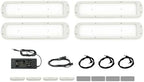 Vego Garden Grow Lights for Indoor Plants, Full Spectrum LED Grow Light with Customized 5 Modes for Seed Starting, Leafy, Herbs, Fruits & Microgreens, 4 Packs by Unknown