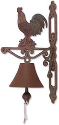 Sunset Vista Designs Painted Cast Iron Bell - Rooster by Unknown