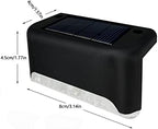 Solar Step Lights, 1 LED Solar Stair Lights, Waterproof, Ideal Outdoor Lights for Step Stair Deck Fence Patio Patio Pathway, Colorful, 8 Pack - Image 2