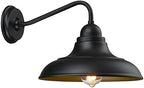 1 Pack Wall Lights Wall Mount for House Farmhouse Outdoor Wall Sconce Classic Barn Lights Outdoor & Indoor, 12" by FLQMYQ