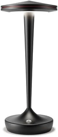 Rechargeable Table Lamp Cordless LED Touch Light Black by Tpczqj