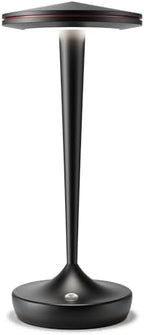 Rechargeable Table Lamp Cordless LED Touch Light Black by Tpczqj