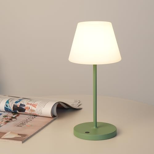 WEILAILUX Small Outdoor Table Lamp, Shower Lamp Waterproof (Mini Green) by WEILAILUX