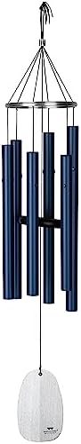 Woodstock Wind Chimes for Outside, Garden, Patio, Porch and Outdoor Decor (32") Bells of Paradise Pacific Blue Decorative Wind Chime Gifts (BPMPB) by WoodstockChimes