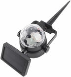 Outdoor Solar LED Fairy Spotlight Projector Lamp, Multi - Color Rotating Christmas Party Light with Ground Peg, Solar - Powered for Garden Yard Holiday - Image 5