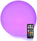 LOFTEK 12-inch LED Light Ball, Rechargeable Waterproof Globe Lamp w/Remote by LOFTEK