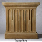 Campania International FT-171-TR Corsini Wall Fountain, Travertine Finish - Image 2