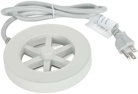Bird Bath Heater Thermostatically Controlled Full Coverage De Icer for Winter Outdoor Fountain Water Heating by Unknown
