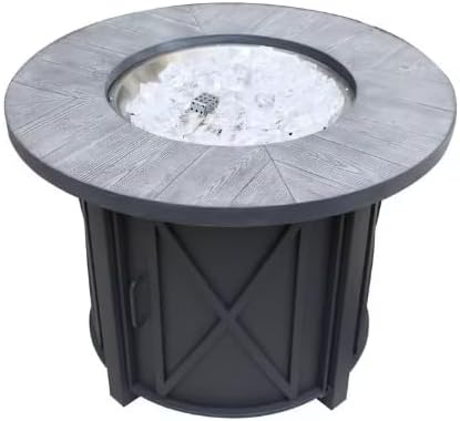 Generic Circular Resin FPC-C-02 Model 35 Inch Diameter Table Replacement for Firepit, Gray, FPC-C-02-Table - Image 5