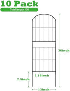 Decorative Garden Fence Fencing 36in (H) x 10ft (L) Animal Barrier for Dog - Image 2