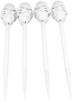 GOWENIC 4pcs Solar Torch Skull Lights for Halloween Graveyard - Image 6