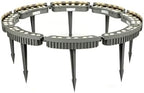 Low Voltage Landscape Uplights, Outdoor Waterproof Tree Ring Lights by KPHYMOD
