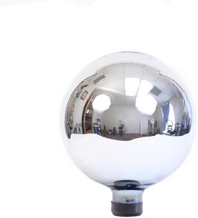 Echo Valley 8102 10-Inch Glass Gazing Globe, Silver - Image 2