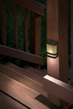 Xodus Battery Operated LED Deck & Stair Light, Motion Sensor, Black, 3 Pack - Image 5