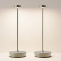 2 Pack Rechargeable Cordless Table Lamp, 6000mAh Battery Table Light by SIKEVHT