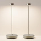 2 Pack Rechargeable Cordless Table Lamp, 6000mAh Battery Table Light by SIKEVHT