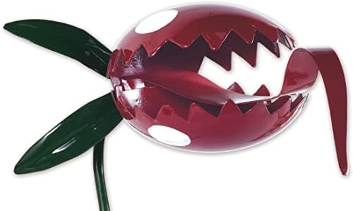 Sunset Vista Designs Yard Art Monster Gardens Venus Flytrap Decorative Garden Stake, 20-Inch, Red - Image 2