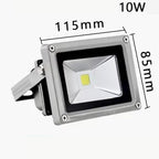 Floodlights - Landscape Light, IP67 Outdoor Waterproof LED Landscape Tree Spotlights, Adjustable RGB Color-Changing Spotlight, for Green Illumination of Trees(Red,10W) - Image 2