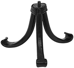 Achla Designs BBHC-02T-TR Hammered Tripod Stand Birdbath, Polished Solid Copper, Black - Image 6