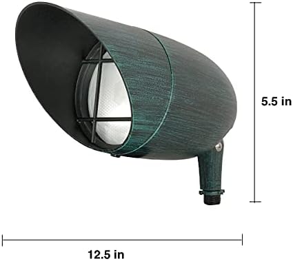 Nuvo SF76/658, PAR38 Landscape Flood Light, Antique Verdigris - Image 3