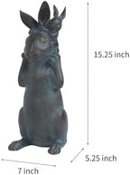 Newman House Studio Garden-Statues Bunny-Decor - Yard Proch Outdoor Décor - Image 6