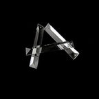 Chandelier Crystal Prisms Pendants 22X63mm 22x76mm Clear Crystal Chandelier Pendants Drops Optical Glass Prism Chandelier Crystal Prisms Pendants (Color : One Hole, Size : 22x63mm 30pcs) - Image 2