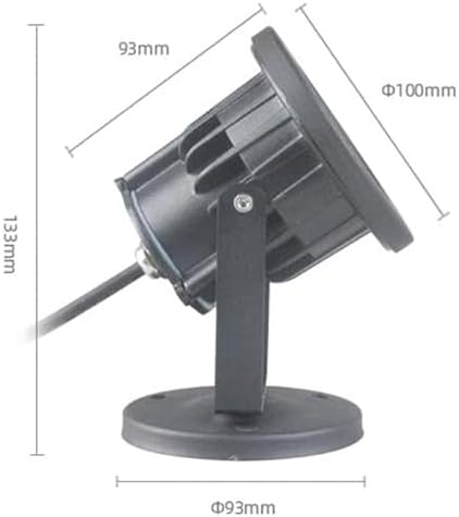 Outdoor Landscape Spotlights LED Spotlight - Led Beam Light, AC 90-260 V LED Outdoor Floodlight, IP67 Outdoor Waterproof Surface-Mounted Spotlight, Spotlight Landscape Pr - Image 2