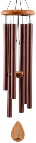 38" Copper Aluminum Wind Chimes for Outside, Deep Tone, E Major Pentatonic - Image 4