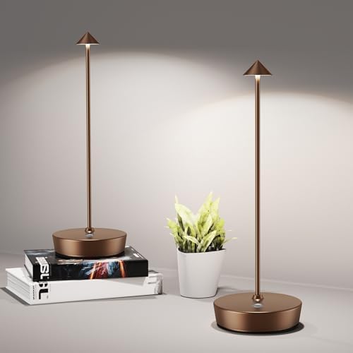 Cordless Table Lamp Rechargeable 6000mAh Battery Outdoor LED Light by SHANGCAI