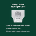 GE PAR38 LED Light Bulb, Outdoor Floodlight, 5 Color Options, Multi-Color - Image 6