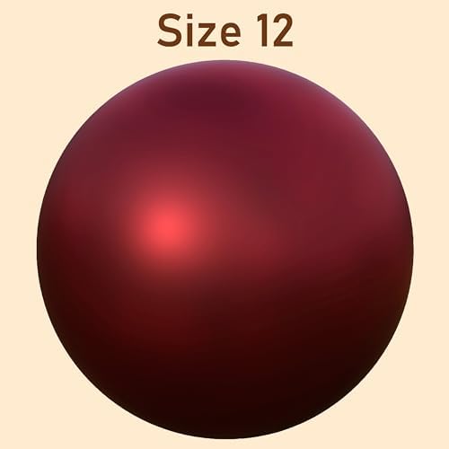 Lulu Decor, 12 Red Matt Finish, Stainless Steel Gazing Mirror Ball, Smooth Finish Garden Decoration Globe - Image 4