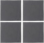 Resin Stepping Stones 4 Pack, 15.5 Inch, with Ground Stakes (Gray) by Unknown