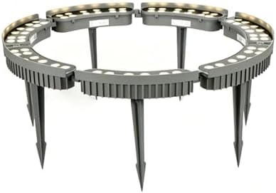 Low Voltage Landscape Uplights, Outdoor Waterproof Tree Ring Lights by KPHYMOD