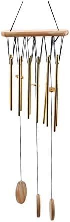Opper Money Wind Chime Pendant Balcony Outdoor Yard Garden Home Decoration Metal Pipe Large Chimes Bells Tubes by Unknown