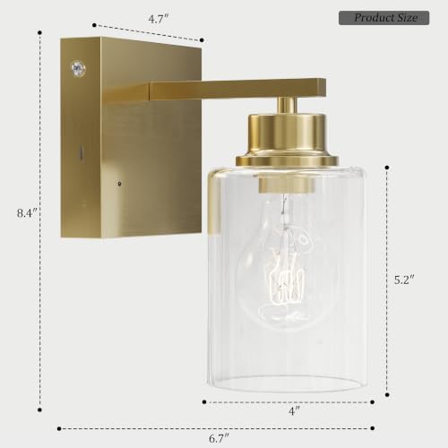 Rayogale Wireless Battery Operated Wall Sconce Set of 2 with Remote Control - Image 4