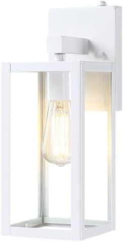 GRUENLICH Outdoor Wall Light Fixture Dusk to Dawn, Tempered Glass by GRUENLICH